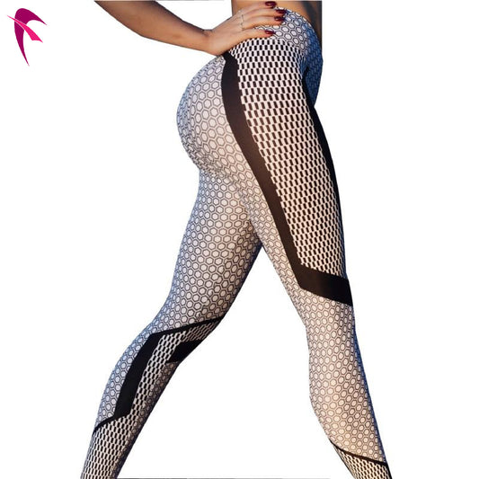 Black and white printed Leggings