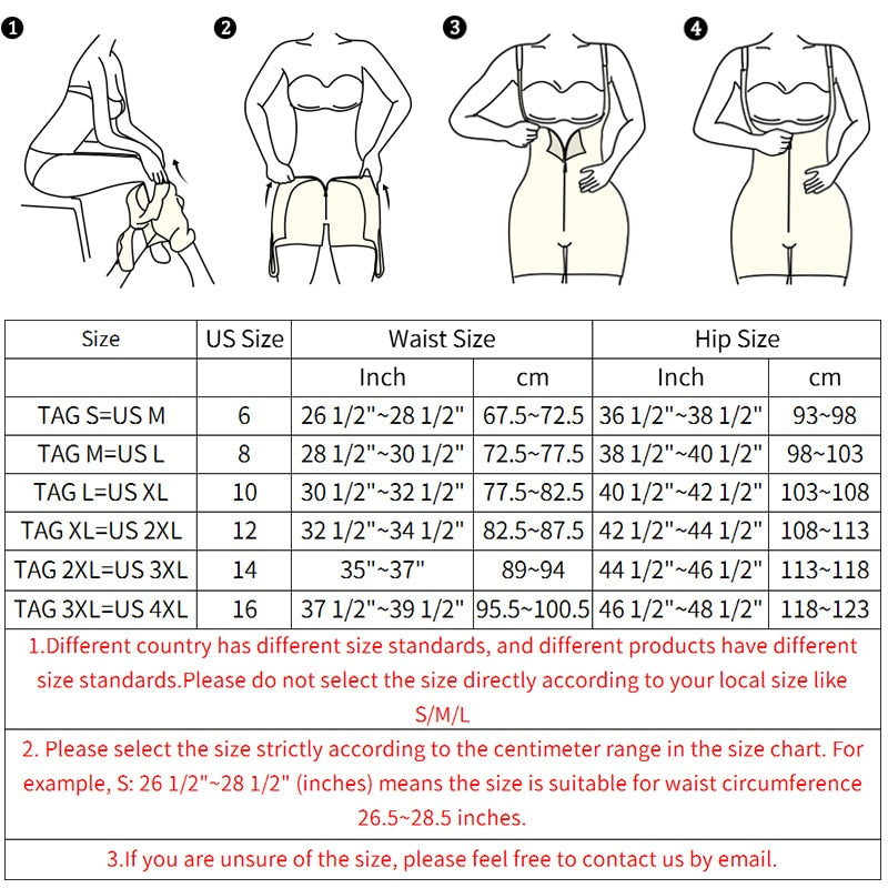 Shapewear Full Body - zidwear