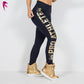 Letter Printing Leggings